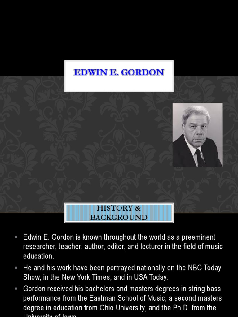 Gordon's Music Learning Theory Overview | PDF | Mode (Music) | Neuroscience