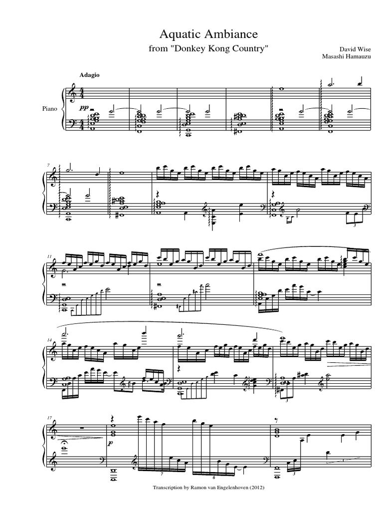 Aquatic Ambience PDF | PDF