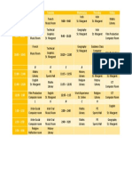 My Timetable