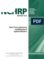 12.-Nchrp - RPT - 815 (2015) Short-Term Laboratory Conditioning