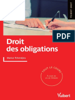 Droit Des Obligations: Marius Tchendjou