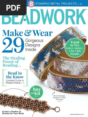 Beadwork June July 2017 Beadwork Bead - 