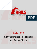 Aula 017 Configurando o Acesso Ao Backoffice