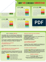 Hoy No Circula Sabatino Calendario