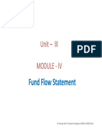 Unit - III Module - Iv Module - Iv: Fund Flow Statement