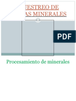 Muestreo de Pulpas Minerales