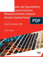Numbering Systems, Data Types and Memory Addressing, Conversion Instructions, Mathematical Instructions, Comparison Instructions, Sequencer Instructions