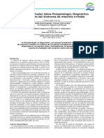 Conceptos Actuales Sobre Fisiopatologia Diagnostico y Tratamiento Del Sindrome de Intestino Irritable