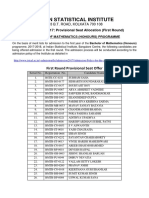 BMath Allocation Round1