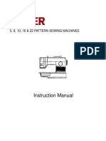 Singer 9020 Sewing Machine Manual PDF
