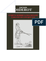 Diderot Denis - Carta Sobre Los Ciegos Para Uso De Los Que Ven.doc