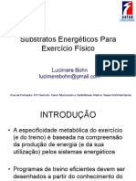 Substratos Energéticos para Exercício