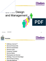 Service Design and Management: Chris Jarvis