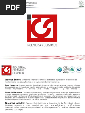 Presentacion De Servicios Comerciales Ics Tecnologia Business