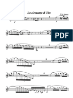 Mozart Clemenza Di Tito -Arie -Solo Clarinet - 001 Clarinet in Bb
