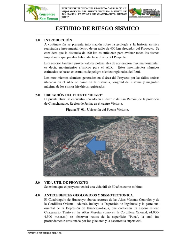 Estudio de Riesgo Sismico-Victoria | PDF | Temblores | Movimiento (física)