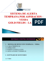 Capacitacion - Vesda Minera Gold Fields