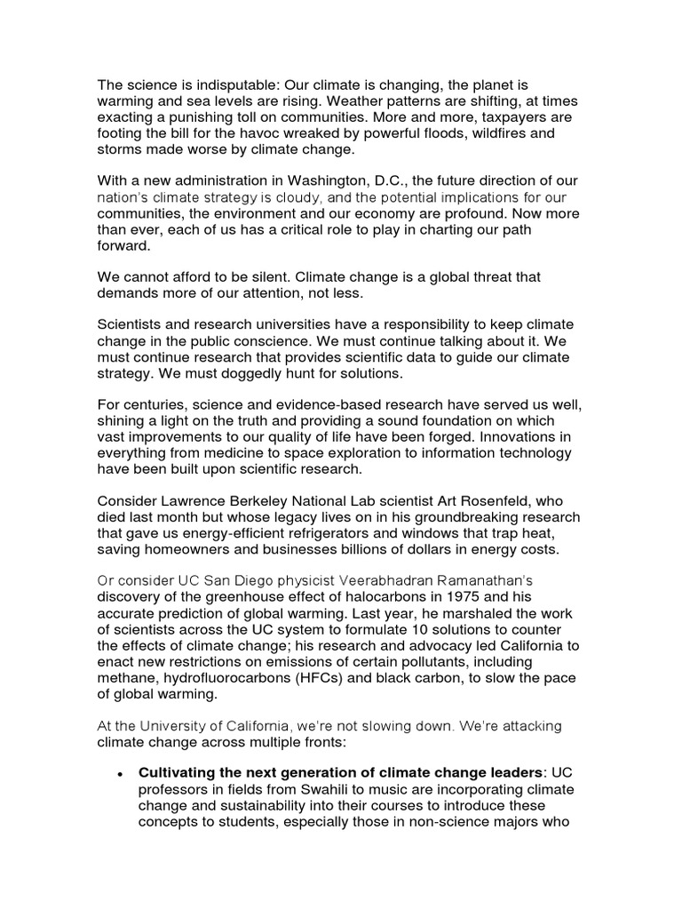 Engaging Future Climate Leaders | PDF | Climate Change | Global Warming