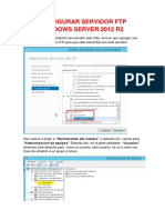 Configurar Servidor FTP Windows Server 2012 r2