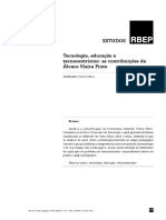 Tecnologia, Educação e Tecnocentrismo - As Contribuições de Álvaro Vieira Pinto