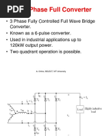 3 Phase Full Wave Converter RL Load