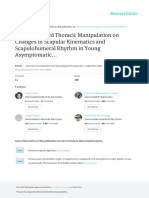 Effect of Seated Thoracic Manipulation On Changes in Scapular Kinematics and Scapulo - 20170730120051