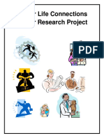 career research project booklet