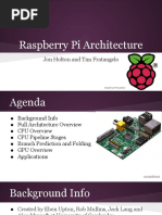 Raspberry Pi Architecture: Jon Holton and Tim Fratangelo