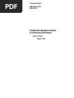 Configuration Management Models in Commercial Environments: Technical Report CMU/SEI-91-TR-7 ESD-9-TR-7