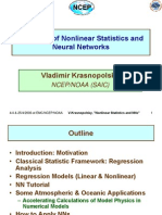 Nonlinear Statistics and NNs