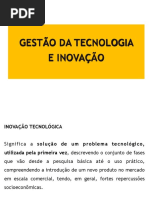 Gestão Tecnologia e Inovação