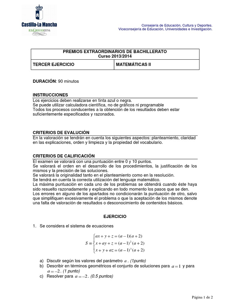 Matemáticas II PDF | PDF | Ecuaciones | Enseñanza de matemática