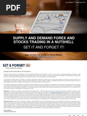 Supply And Demand Basic Forex Stocks Trading Nutshell By Alfonso - 