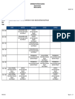 Horario Carrera 2 q51 4 m6 Ingenieria Electronica