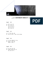 Chords Sheet