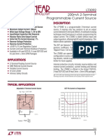 LT3092 Programmable Current Source 200ma