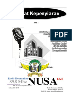 Modul Diklat Radio Nusa FM Poncokusumo