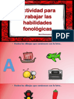 Habilidades Fonologicas PDF