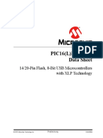 PIC16 (L) F1454/5/9 Data Sheet: 14/20-Pin Flash, 8-Bit USB Microcontrollers With XLP Technology