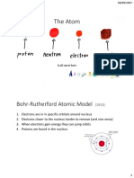 The Atom and Isotopes