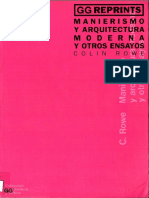 Collin Rowe - Manierismo y Arquitectura moderna y otros Ensayos.pdf