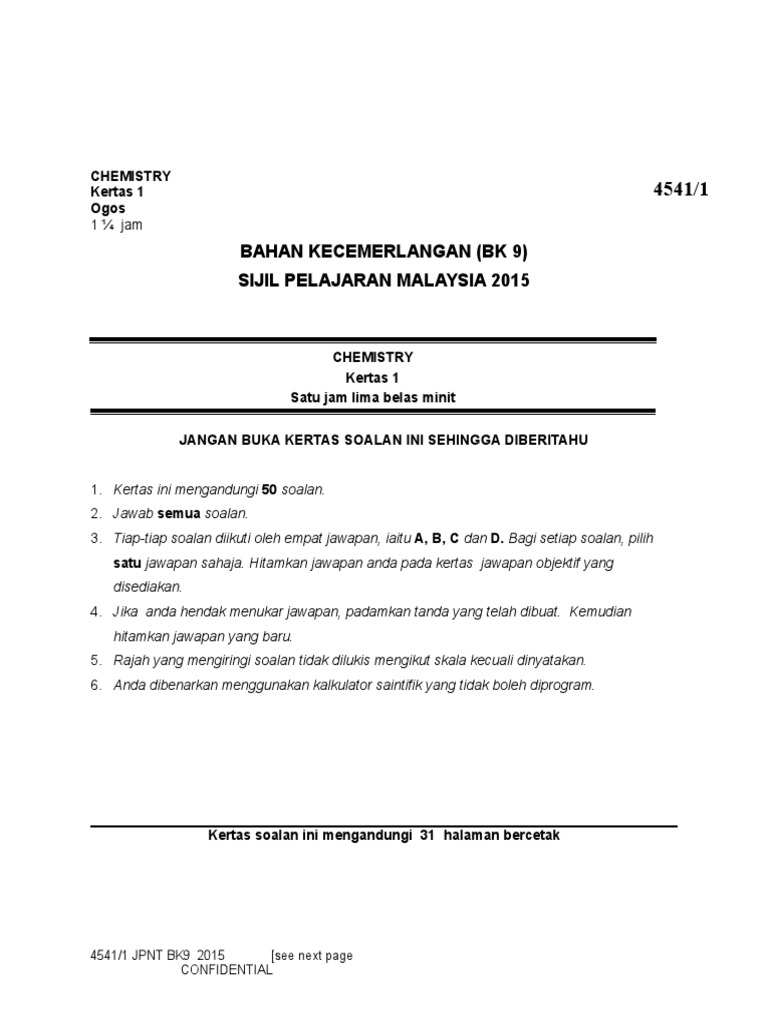 2015 SPM KIMIA BK9 K1-JPN Ganu [Soalan].doc  Sodium 