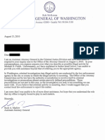 Attorney General Letter