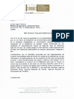 CARTA | Carta Apoyo Parlamentario Propuestas Mujeres Rurales