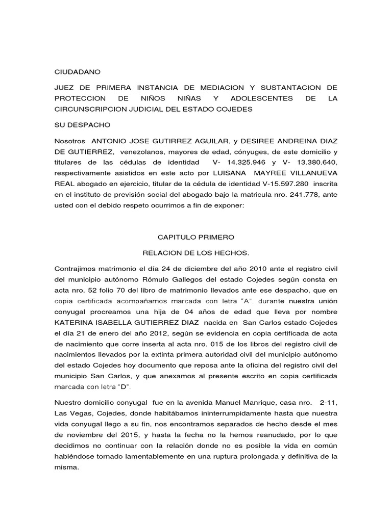 divorcio sentencia 693 Divorcio Instituciones sociales