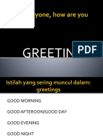 Greeting