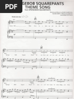 Download Spongebob Square Pants Theme Song Sheet Music by Sarah SN35927926 doc pdf