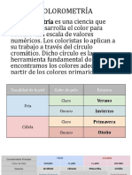 COLORIMETRÍA