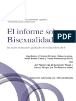 El Informe Sobre Bisexualidad - Inclusión Bisexual en Igualdad y Diversidad Del LGBT (Meg Barker Et Al.)