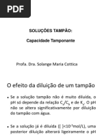 Aula 04 - Capacidade Tamponante e Titulação de Neutralização